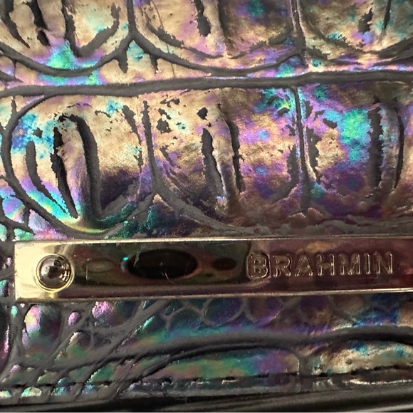 Brahmin Mother Of Pearl Medium Duxbury (Not Large)with Matching Ady Wallet - Picture 15 of 16